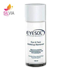 پاک کننده تخصصی آرایش تک فاز آیسول 150 میل Eyesol Eye & Face Makeup Remover 150ml