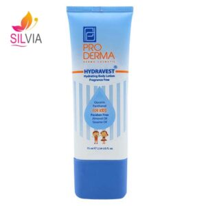 لوسیون مرطوب کننده صورت و بدن کودکان پرودرما 75 میل ProDerma Hydravest Hydrating Body Lotion for Kids 75ml 