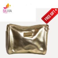 کیف آرایشی طلایی پایو